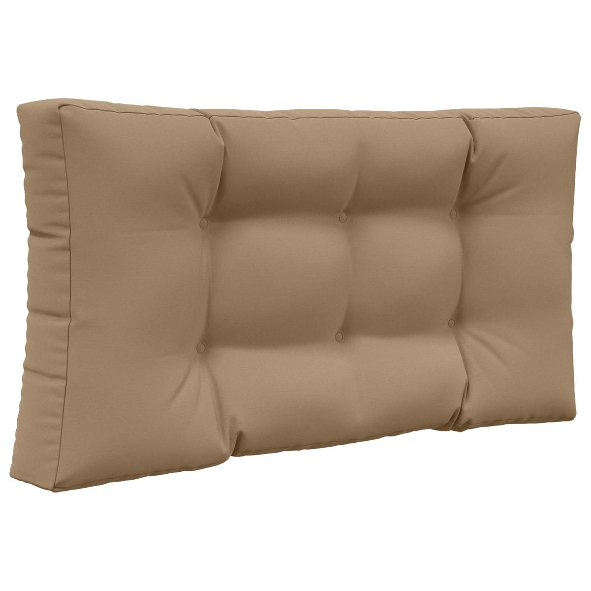 Sofakissen für draußen Polyester Taupe 80 x 80 cm