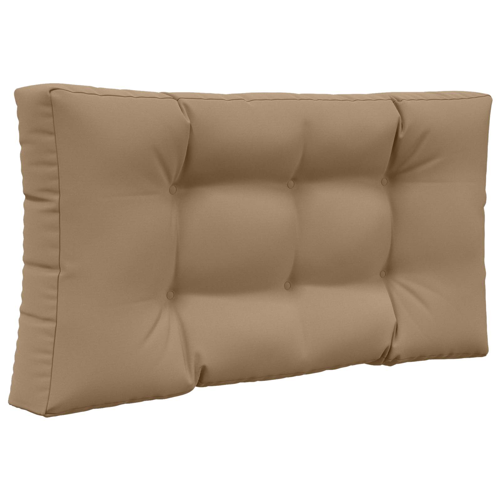 Sofakissen für draußen Polyester Taupe 80 x 80 cm