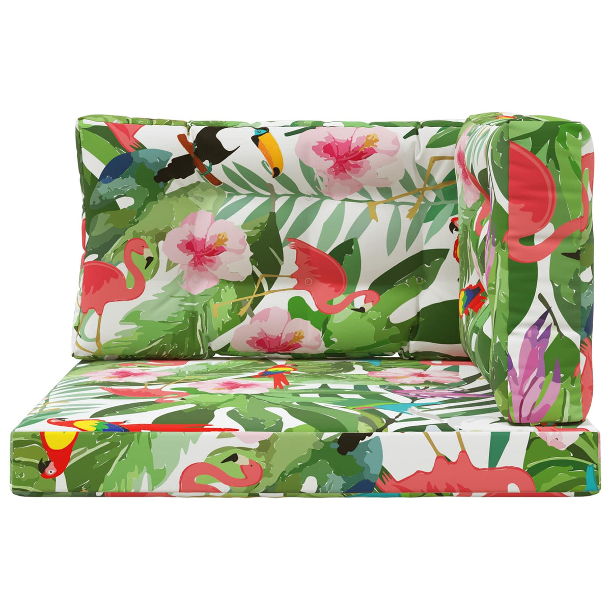 Sofakissen für draußen Polyester Bunt 80 x 80 cm