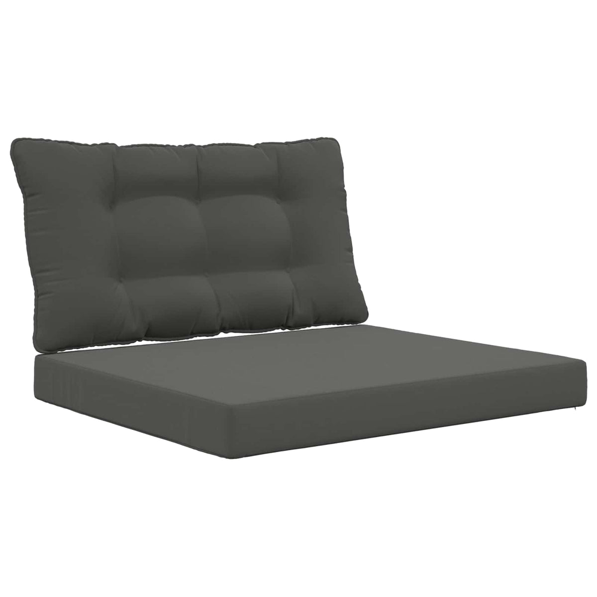 Sofakissen für draußen Polyester Anthrazit 80 x 68,5 cm
