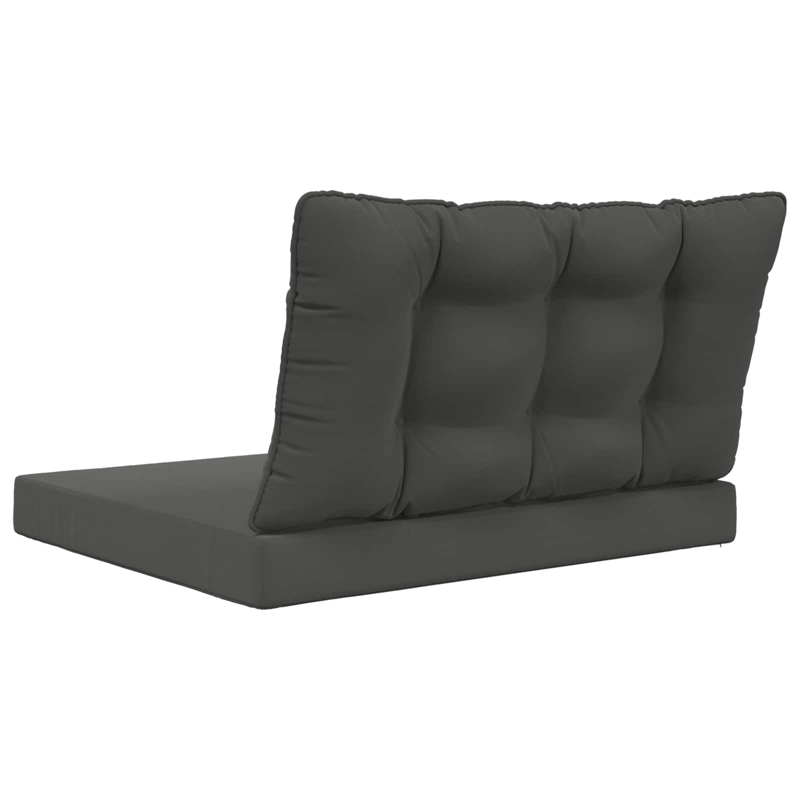 Sofakissen für draußen Polyester Anthrazit 80 x 68,5 cm