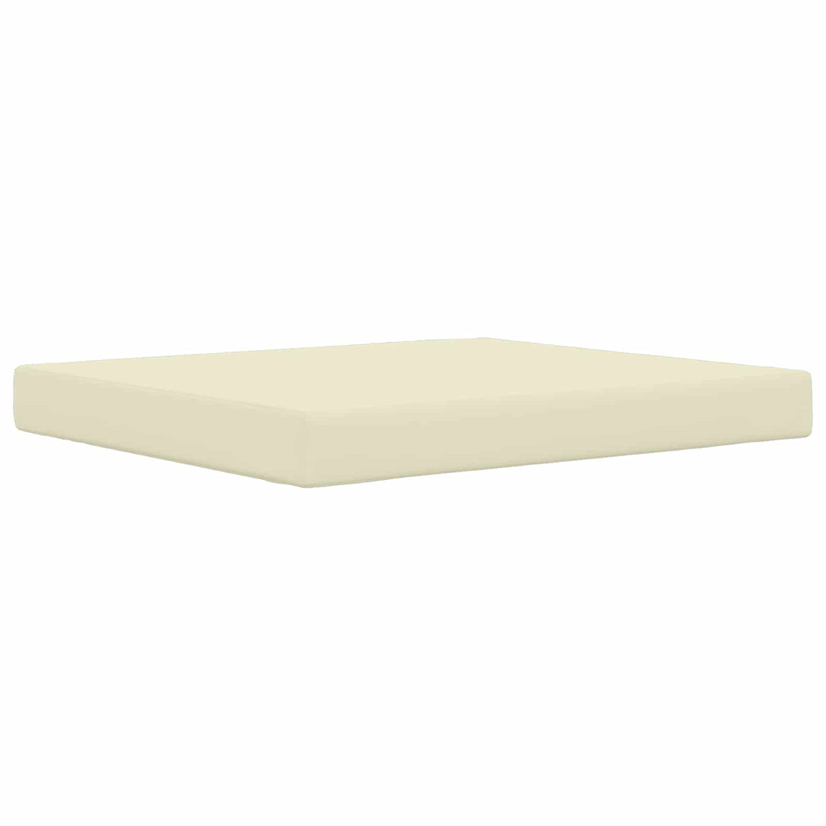 Sofakissen für draußen Polyester Creme 80 x 68,5 cm