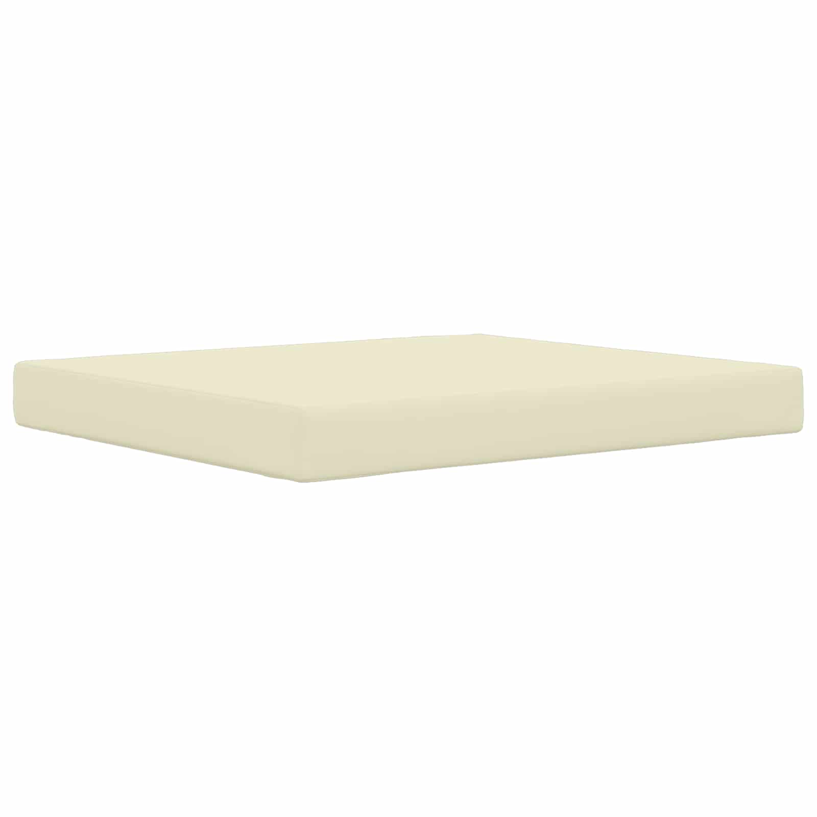Sofakissen für draußen Polyester Creme 80 x 68,5 cm