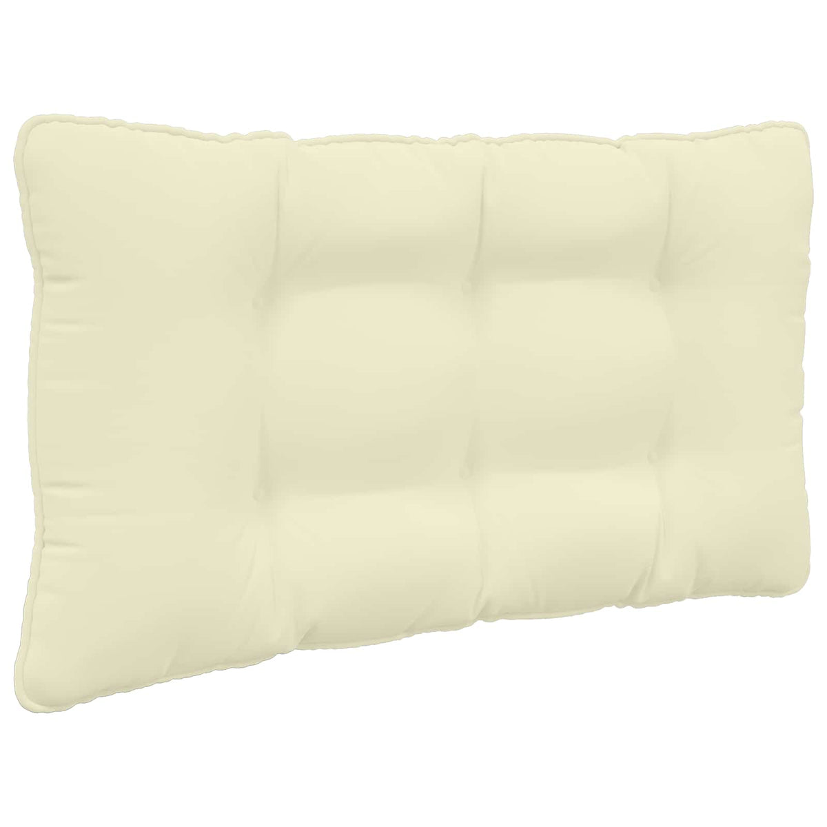 Sofakissen für draußen Polyester Creme 80 x 68,5 cm