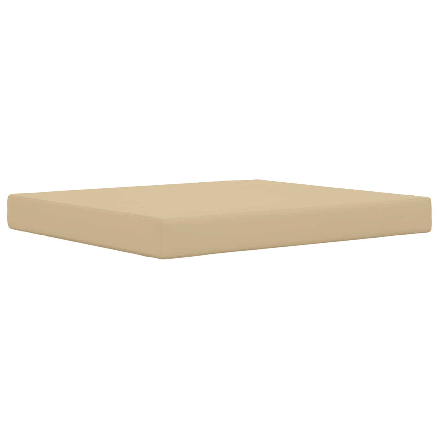 Sofakissen für draußen Polyester Beige 80 x 68,5 cm