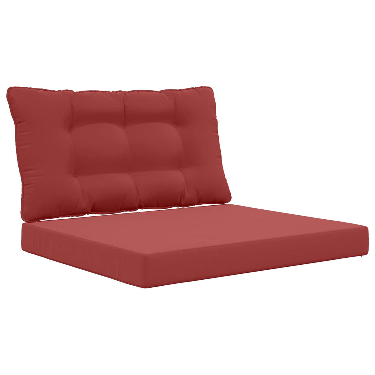 Sofakissen für draußen Polyester Weinrot 80 x 68,5 cm