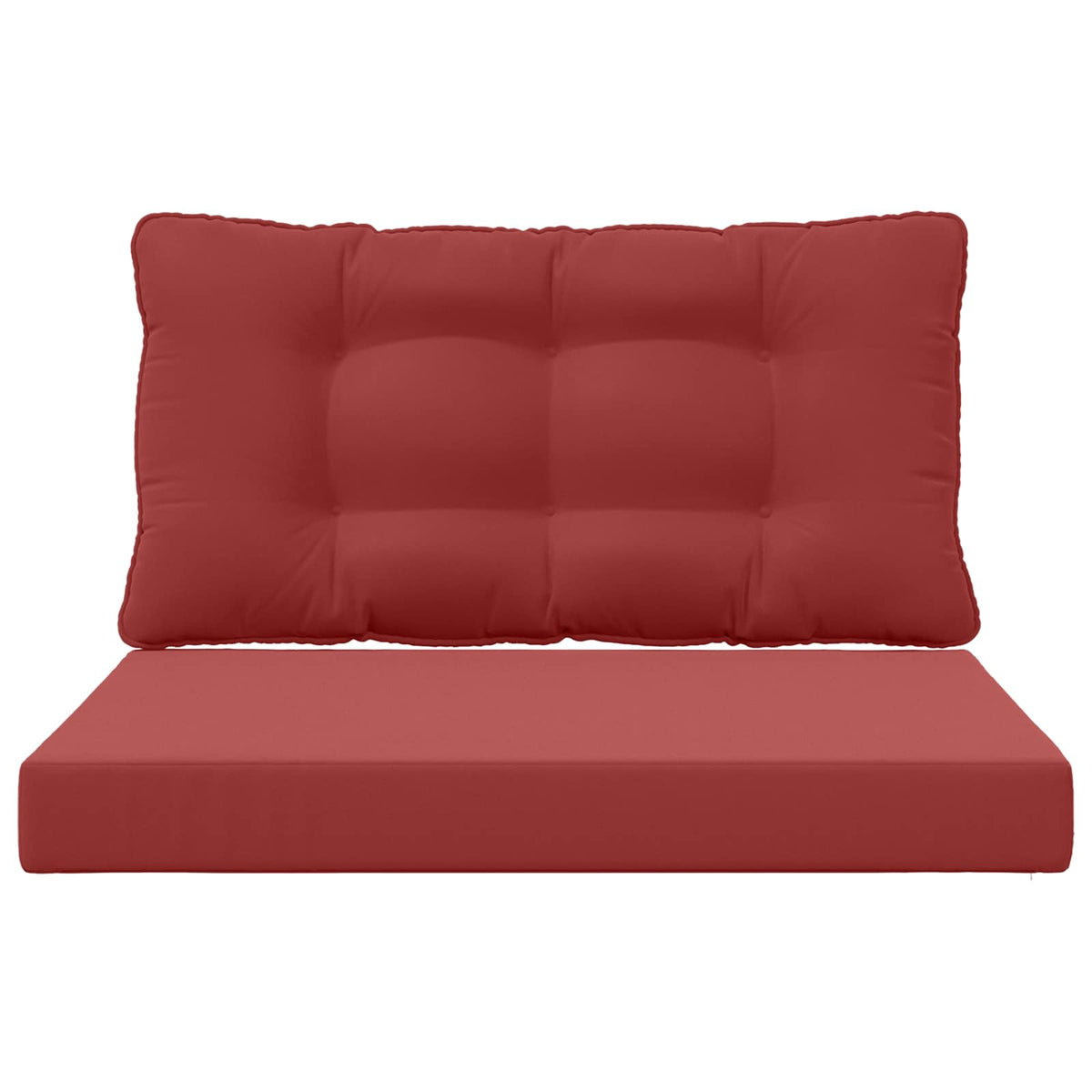 Sofakissen für draußen Polyester Weinrot 80 x 68,5 cm
