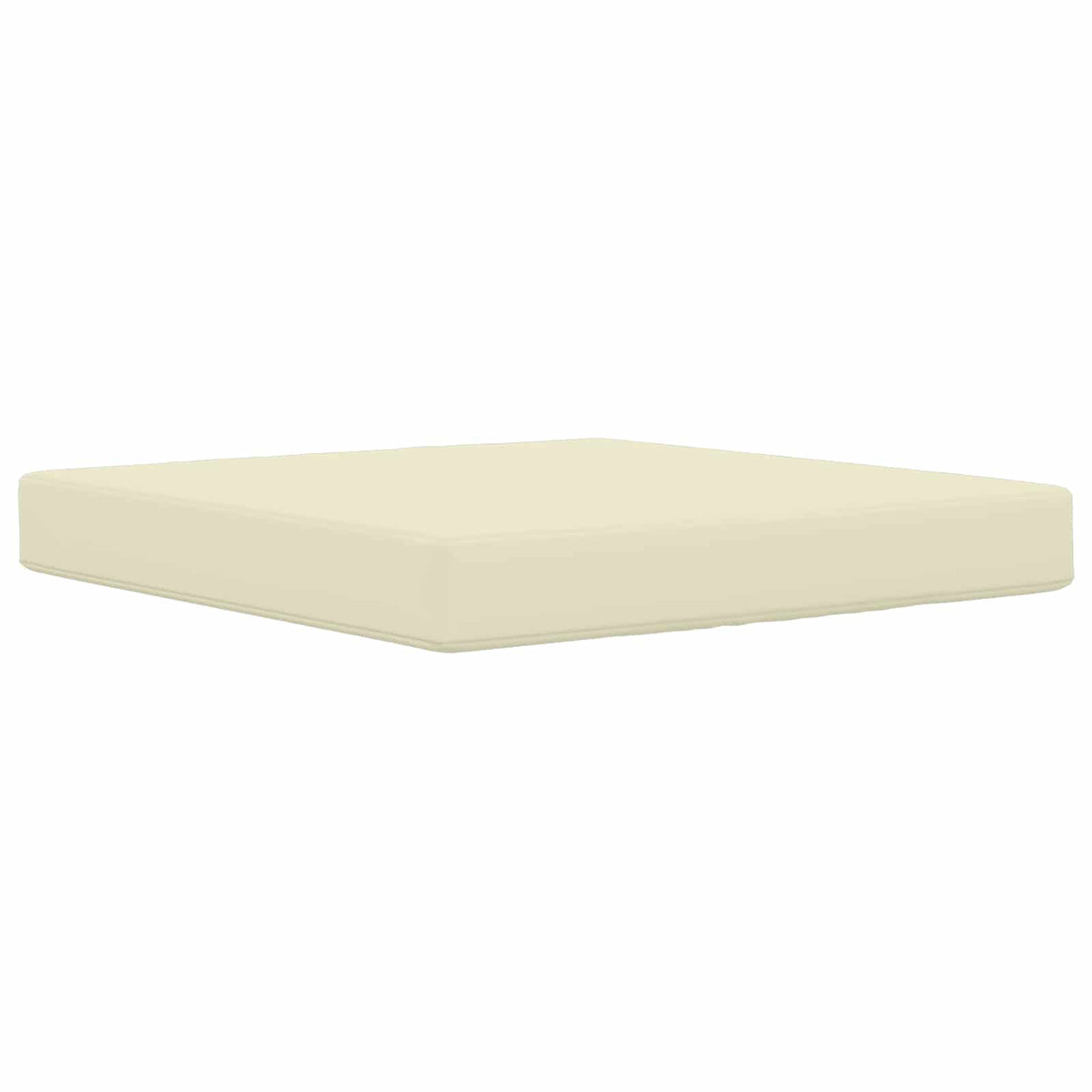 Sofakissen für draußen Polyester Creme 68,5 x 68,5 cm