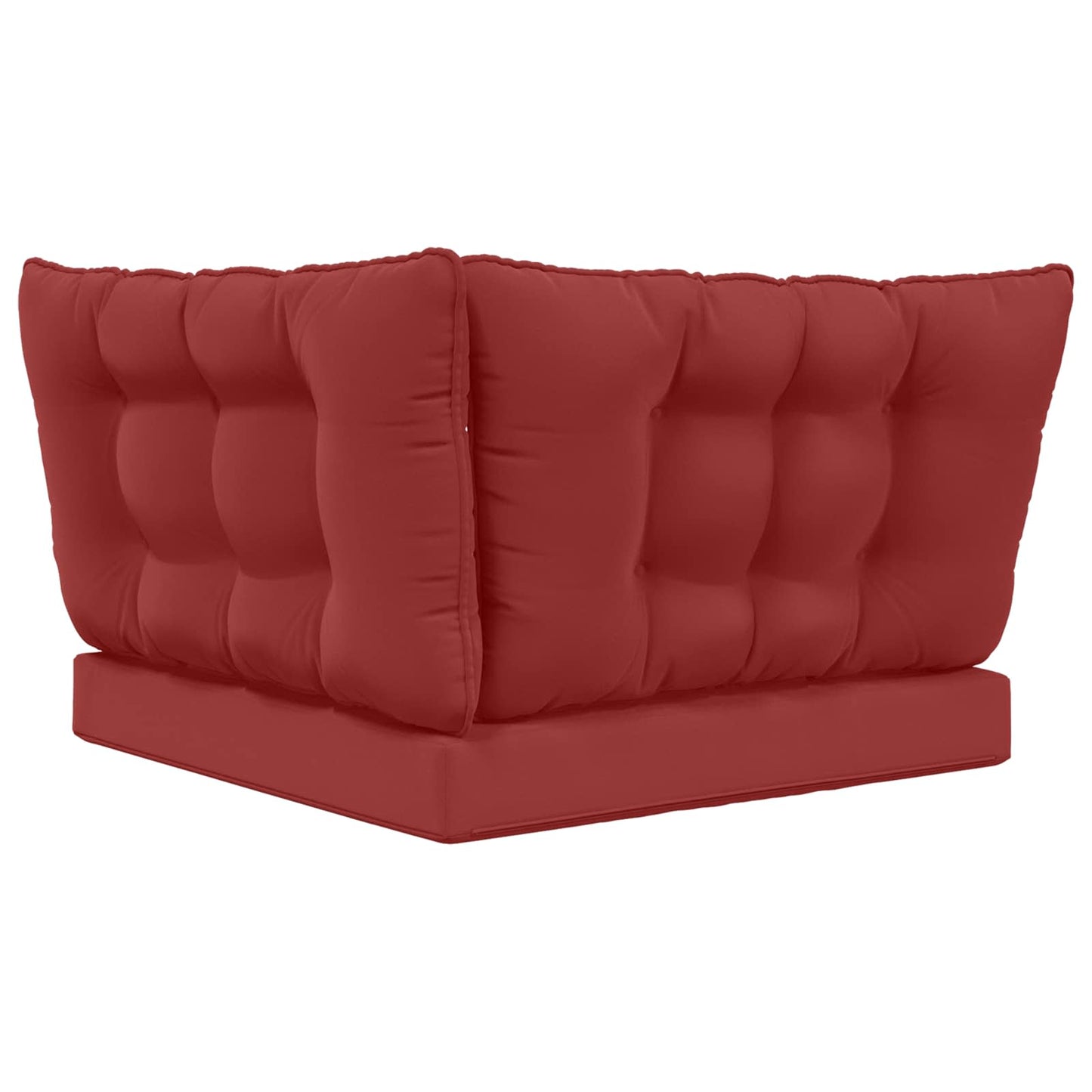 Sofakissen für draußen Polyester Weinrot 68,5 x 68,5 cm