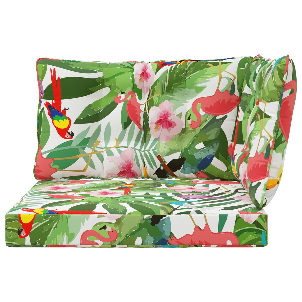 Sofakissen für draußen Polyester Bunt 68,5 x 68,5 cm