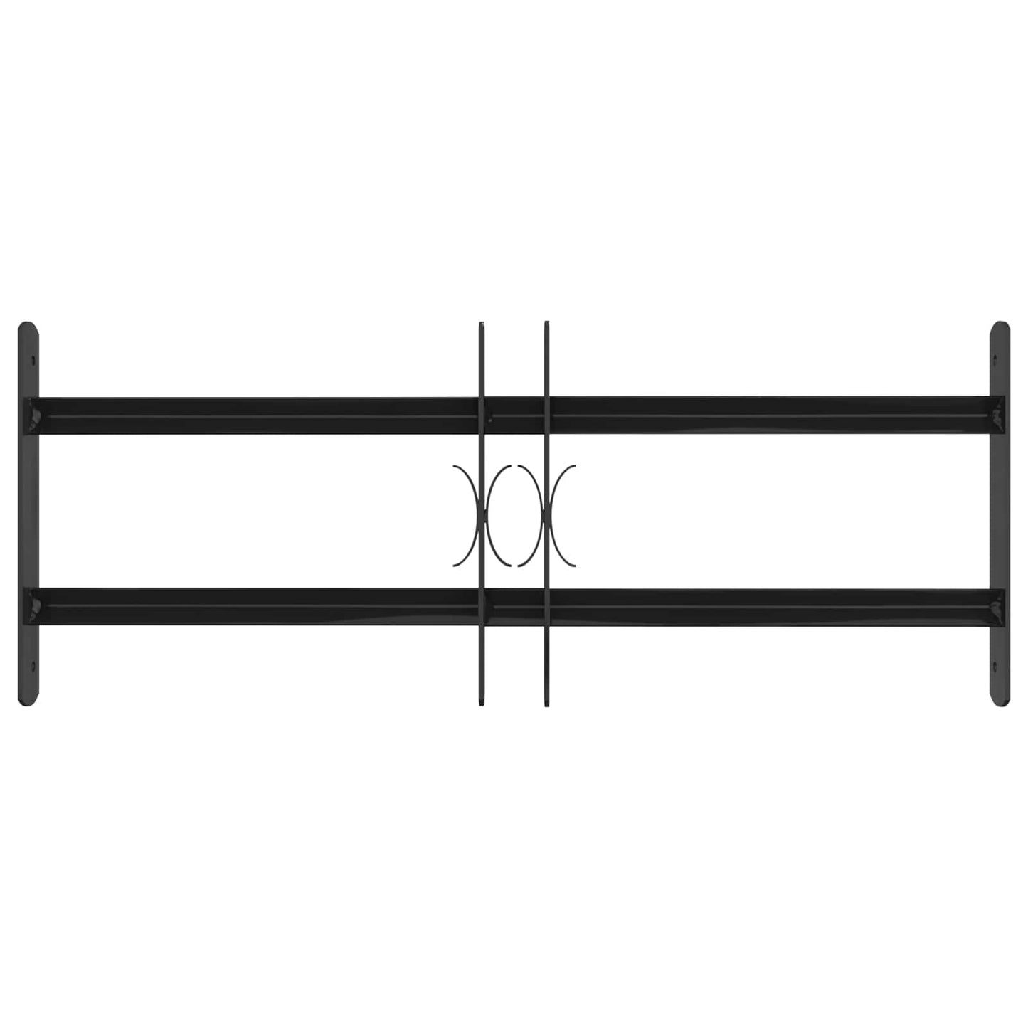 Fenstersicherheitsgitter 76 x 30 cm Galvanisiertes Stahl
