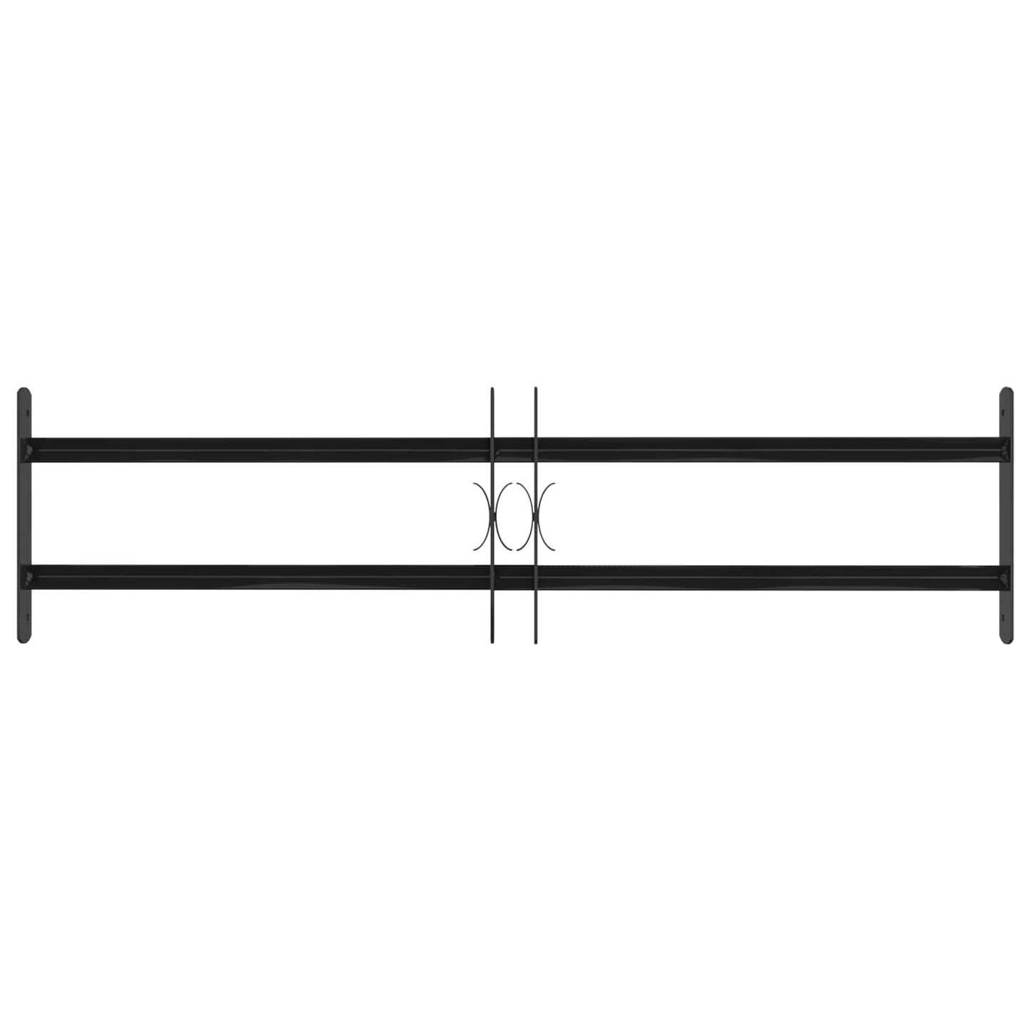 Fenstersicherheitsgitter 115 x 30 cm Galvanisiertes Stahl