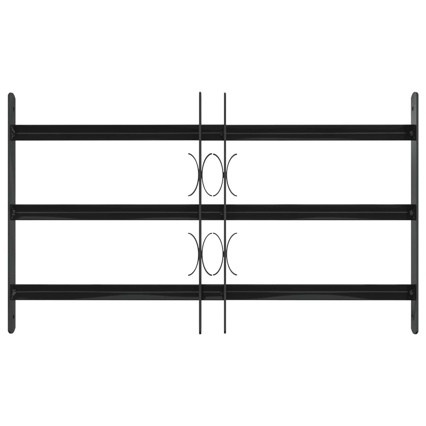 Fenstersicherheitsgitter 75,5 x 45 cm Galvanisiertes Stahl