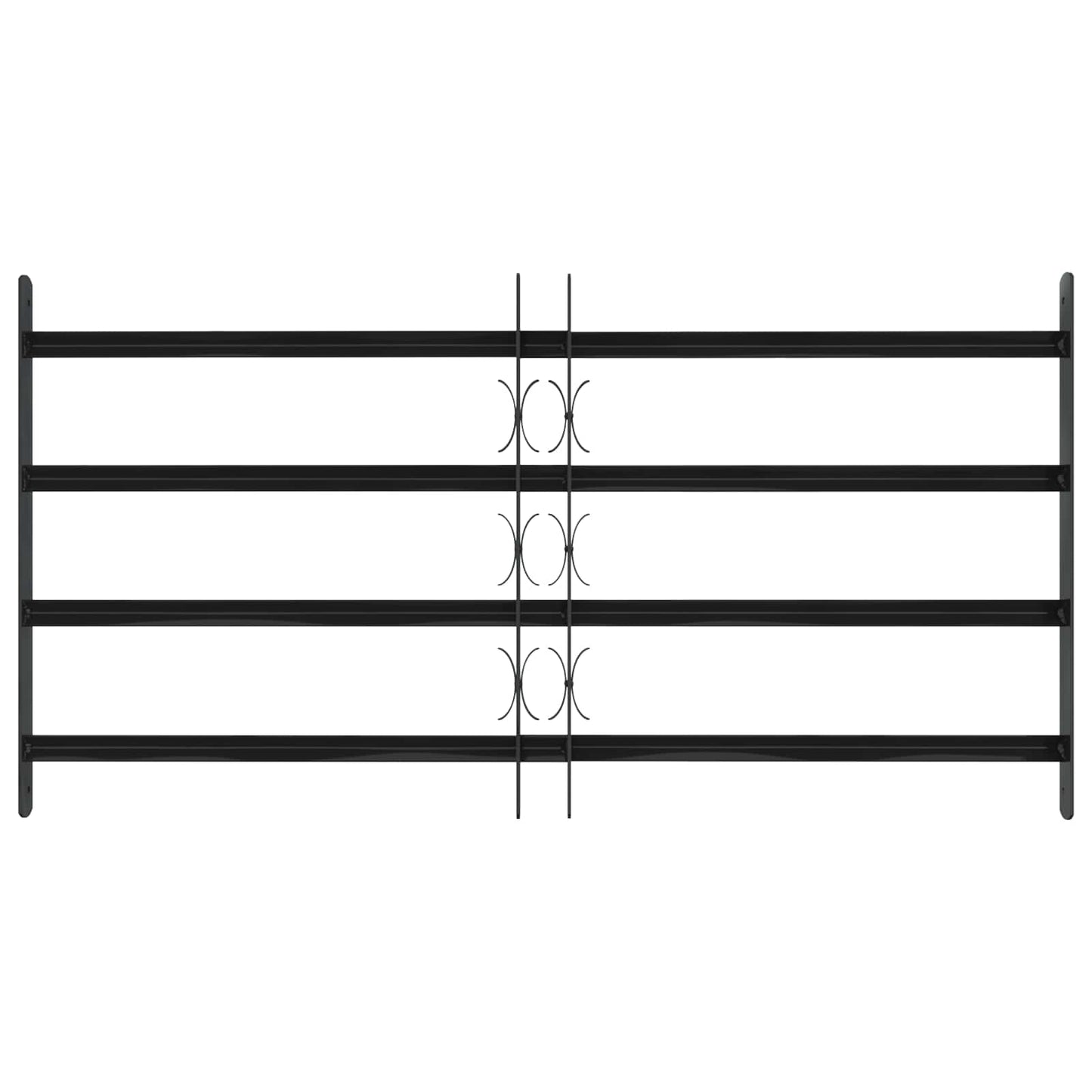 Fenstersicherheitsgitter 115 x 60 cm Galvanisiertes Stahl