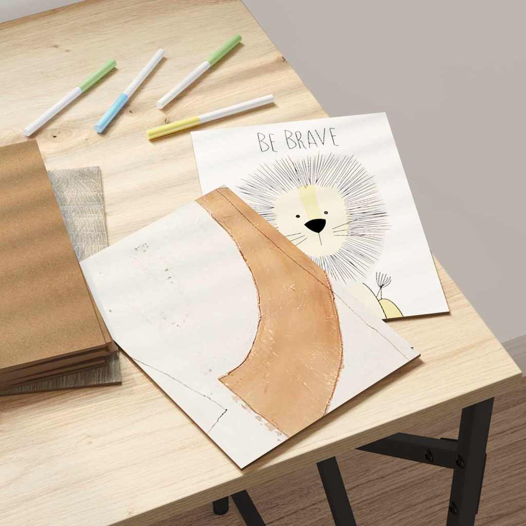 Dekoplatten 150 Stk. Sonoma-Eiche 15 x 21 x 0,27 cm