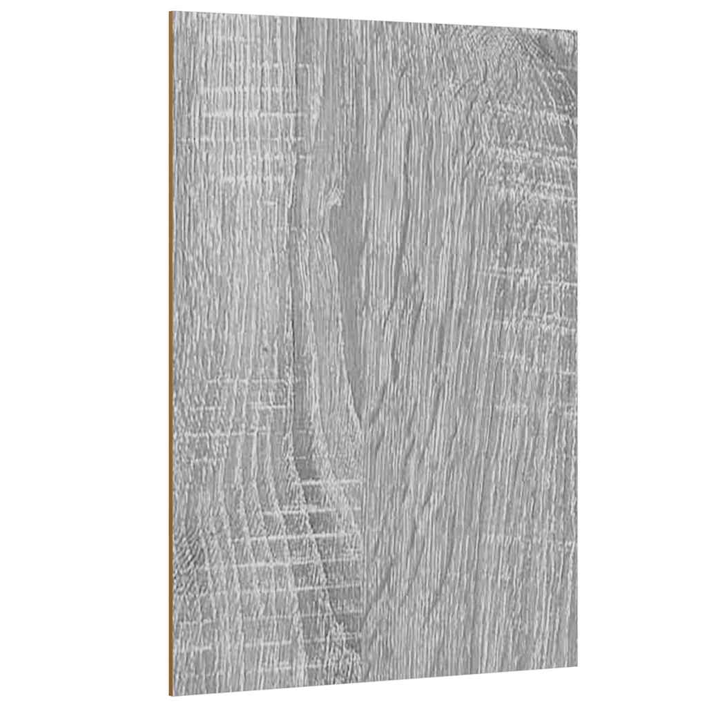 Dekoplatten 50 Stk. Sonoma-Grau 15 x 21 x 0,27 cm Holzwerkstoff