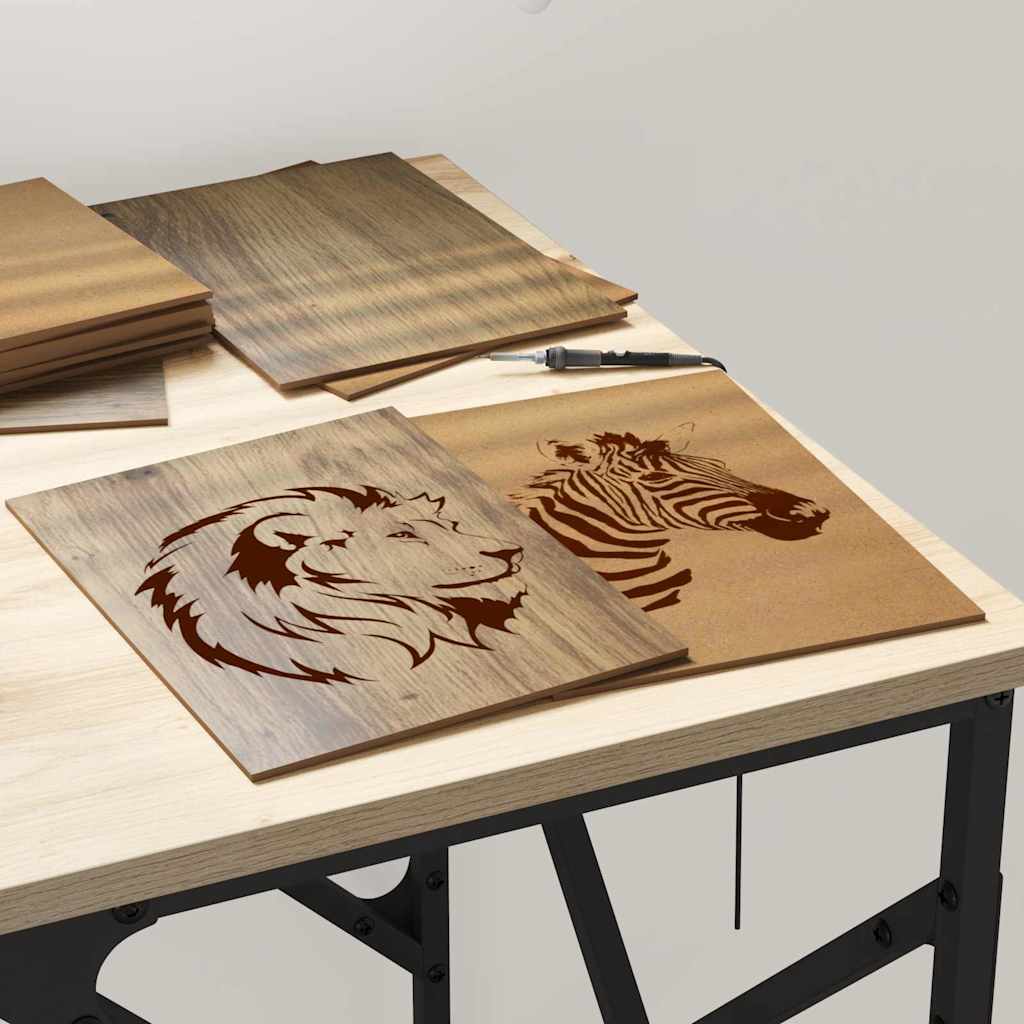 Dekoplatten 50 Stk. Artisan-Eiche 15 x 21 x 0,27 cm