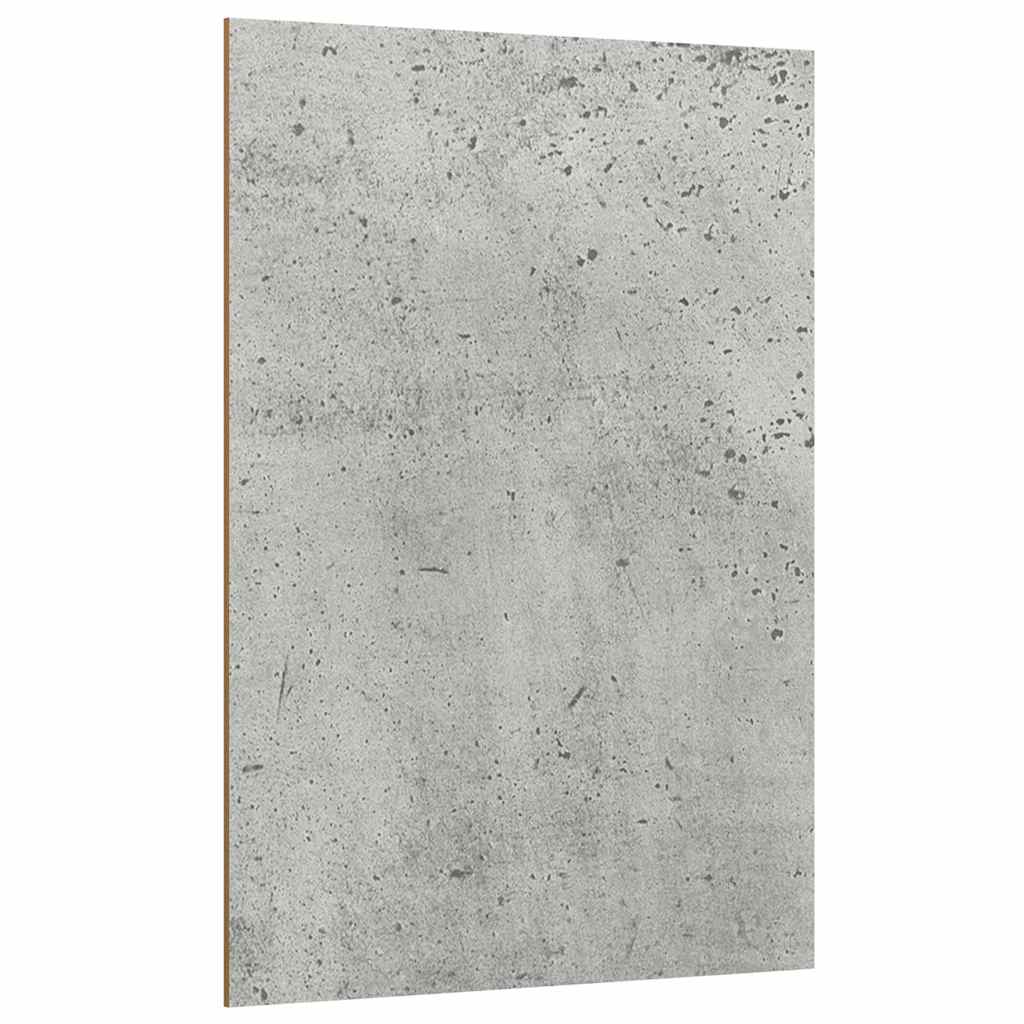 Dekoplatten 50 Stk. Betongrau 30 x 42 x 0,27 cm Holzwerkstoff