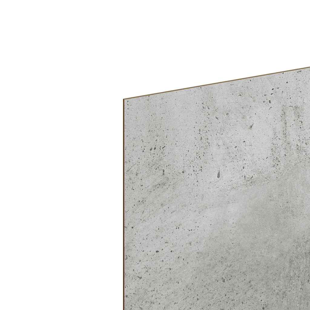 Dekoplatten 50 Stk. Betongrau 40 x 60 x 0,27 cm Holzwerkstoff