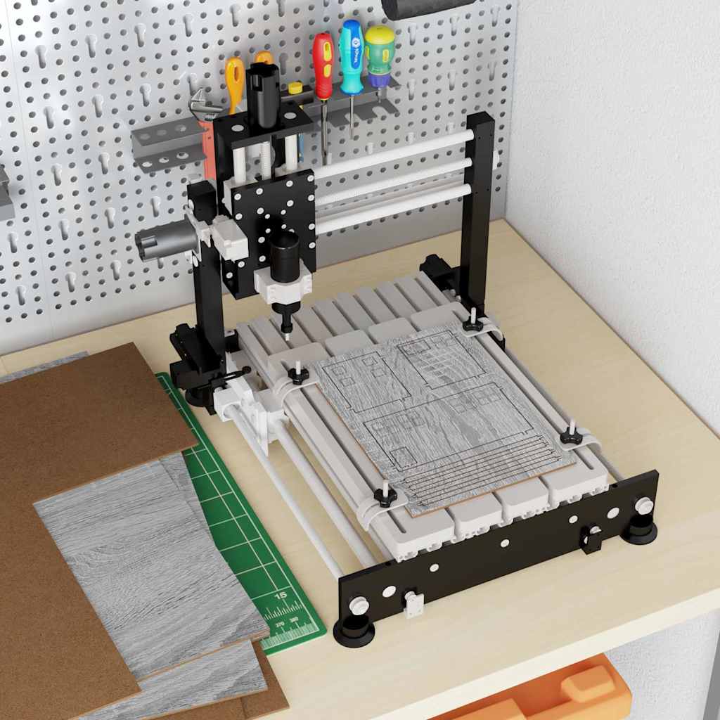 Dekoplatten 50 Stk. Sonoma-Grau 40 x 60 x 0,27 cm Holzwerkstoff