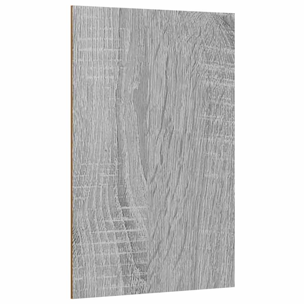 Dekoplatten 50 Stk. Sonoma-Grau 40 x 60 x 0,27 cm Holzwerkstoff