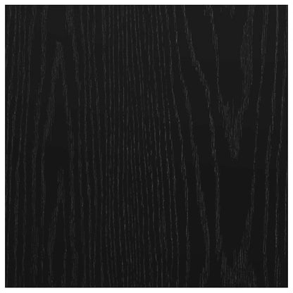 Dekoplatten 50 stk. Schwarz Eichen-Optik 30 x 30 x 0,27 cm