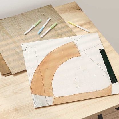 Dekoplatten 50 stk. Sonoma-Eiche 30 x 30 x 0,27 cm
