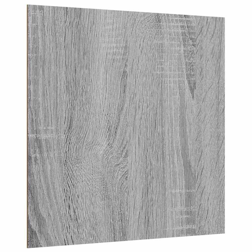 Dekoplatten 50 stk. Graues Sonoma 30 x 30 x 0,27 cm