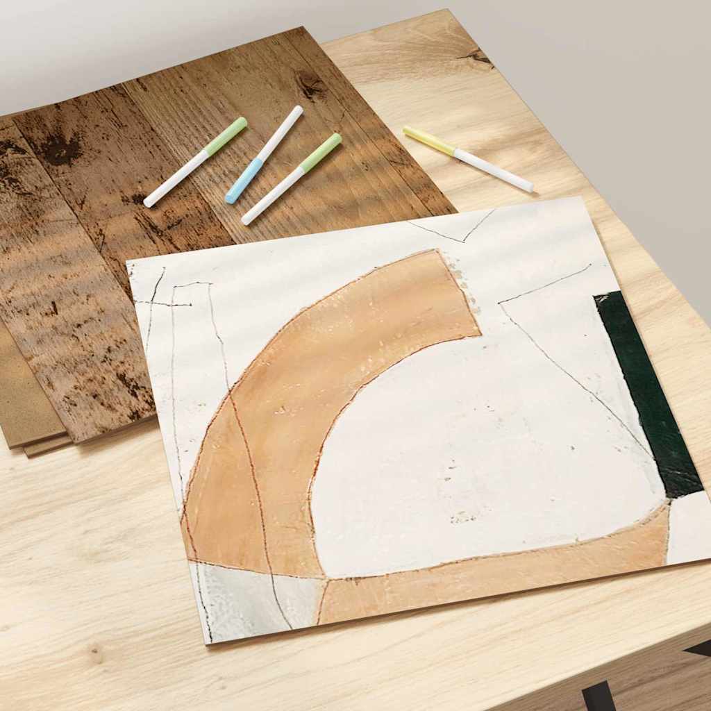 Dekoplatten 50 stk. Altholz 30 x 30 x 0,27 cm Holzwerkstoff