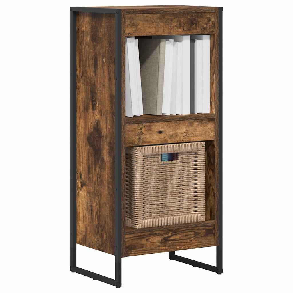 Bücherregal 40 x 30 x 86,5 cm Holzwerkstoff Raucharbe