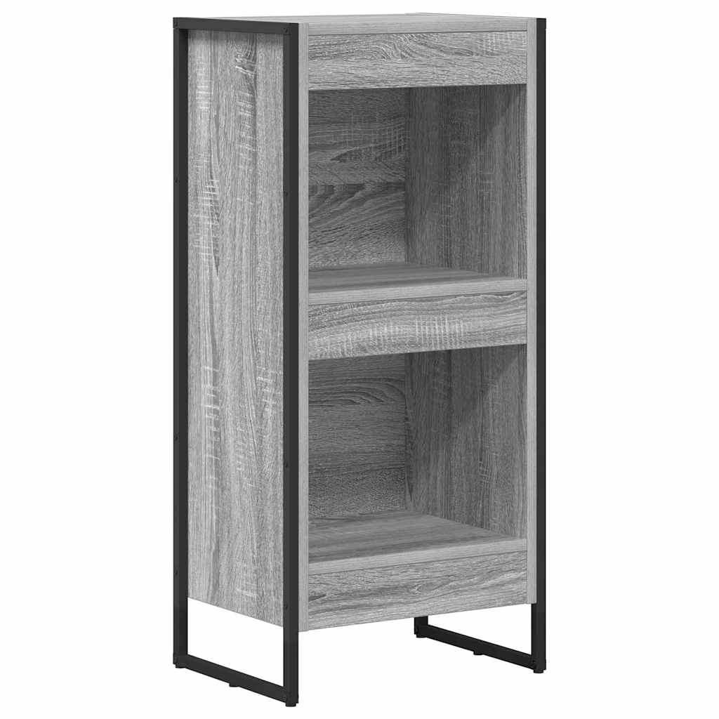 Bücherregal 40 x 30 x 86,5 cm Holzwerkstoff Graues Sonoma