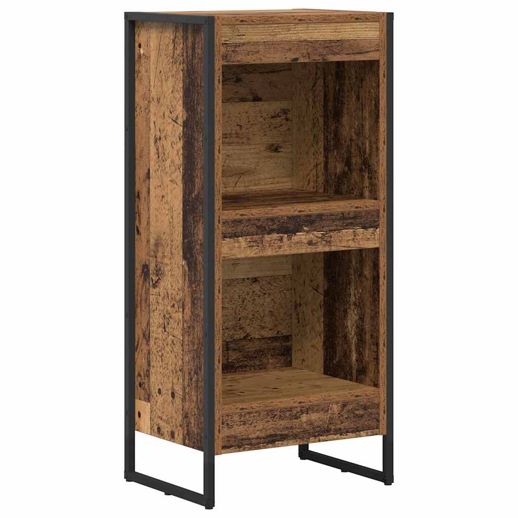 Bücherregal 40 x 30 x 86,5 cm Holzwerkstoff Altholz