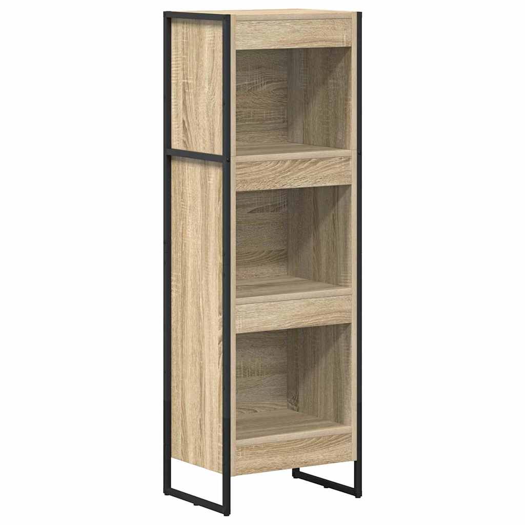 Bücherregal 40 x 30 x 121 cm Holzwerkstoff Sonoma