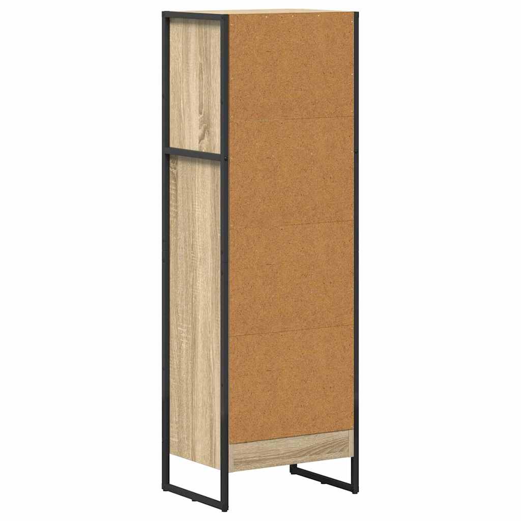 Bücherregal 40 x 30 x 121 cm Holzwerkstoff Sonoma