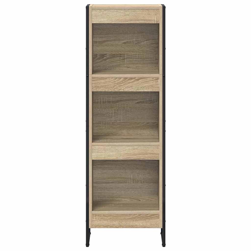 Bücherregal 40 x 30 x 121 cm Holzwerkstoff Sonoma