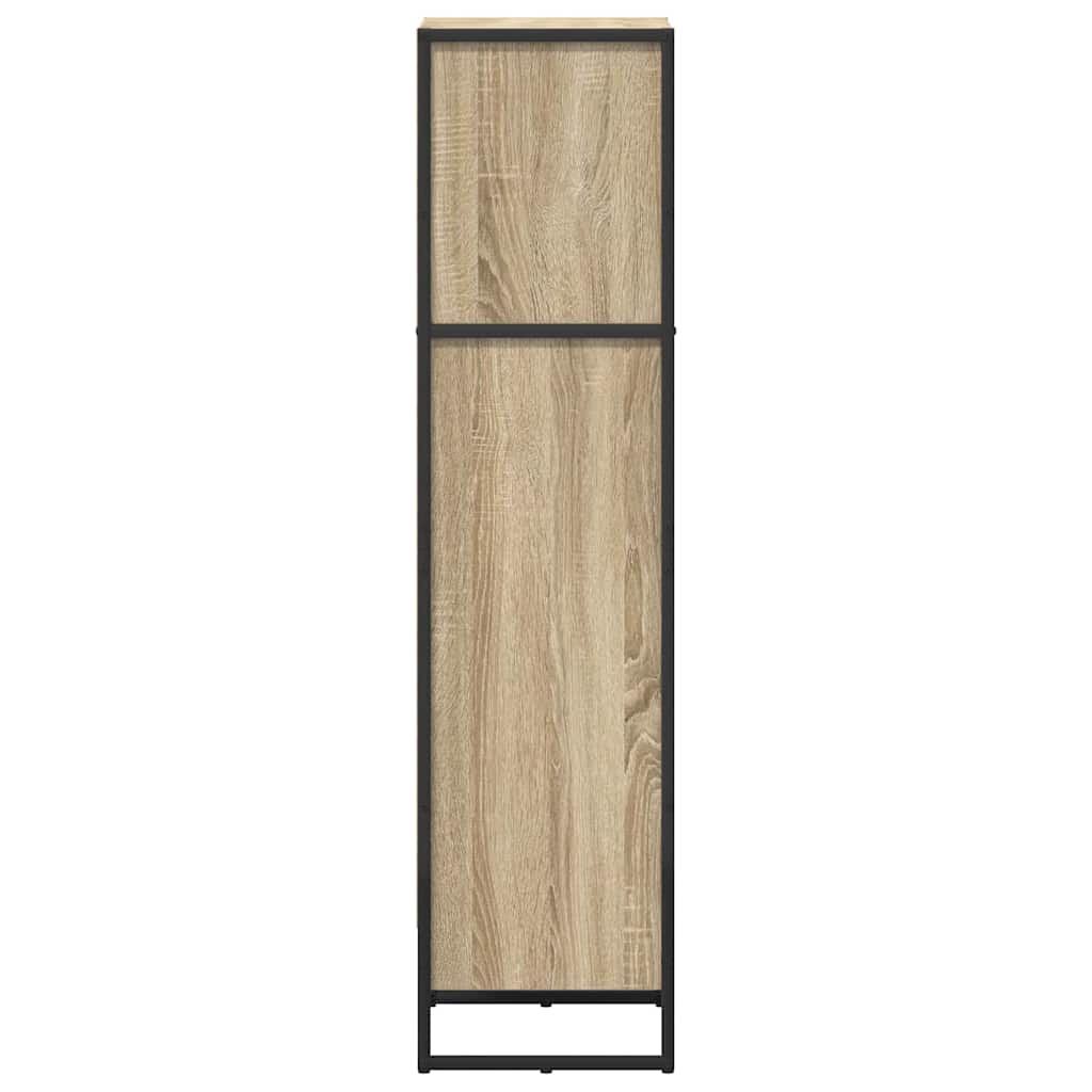 Bücherregal 40 x 30 x 121 cm Holzwerkstoff Sonoma