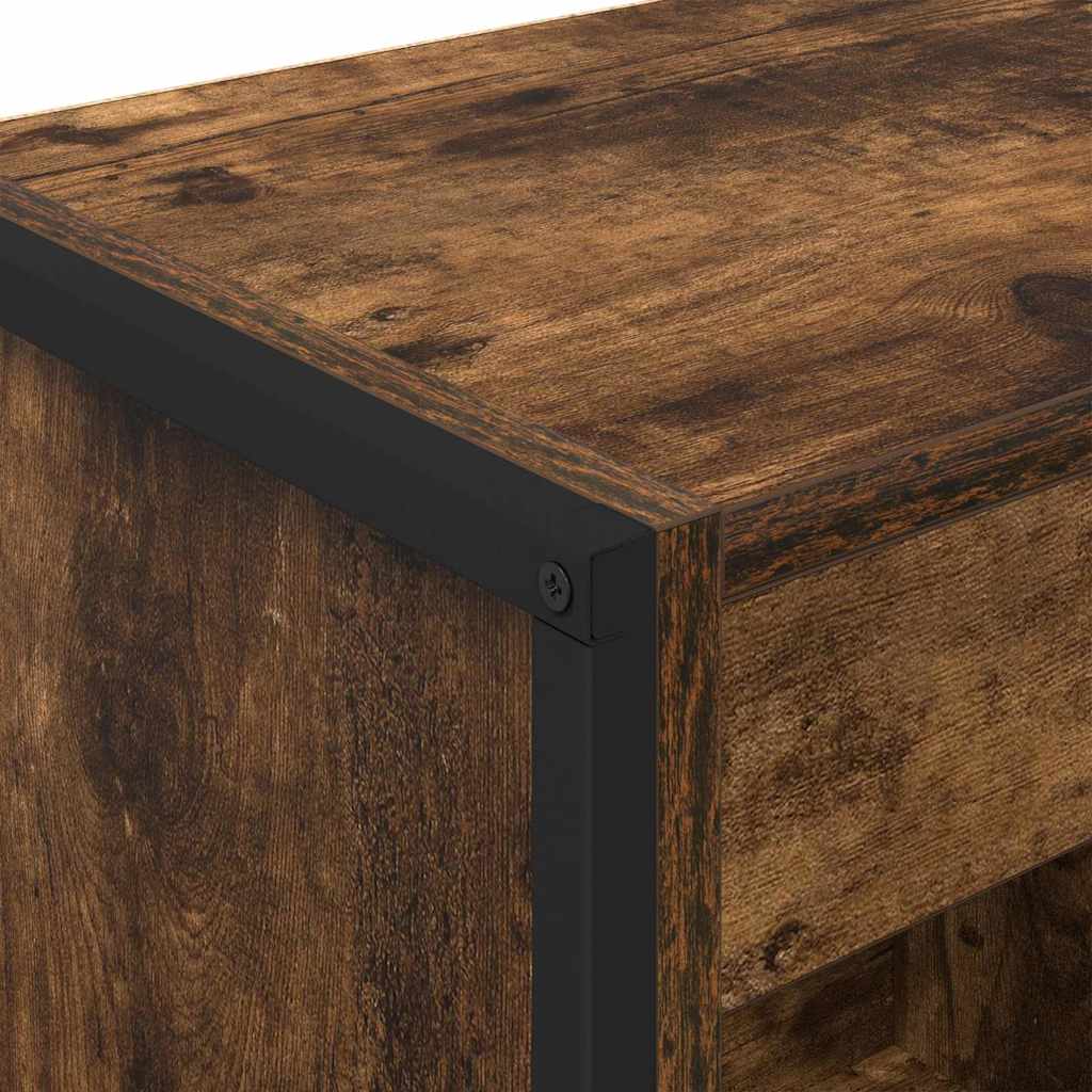 Bücherregal 40 x 30 x 121 cm Holzwerkstoff Raucharbe