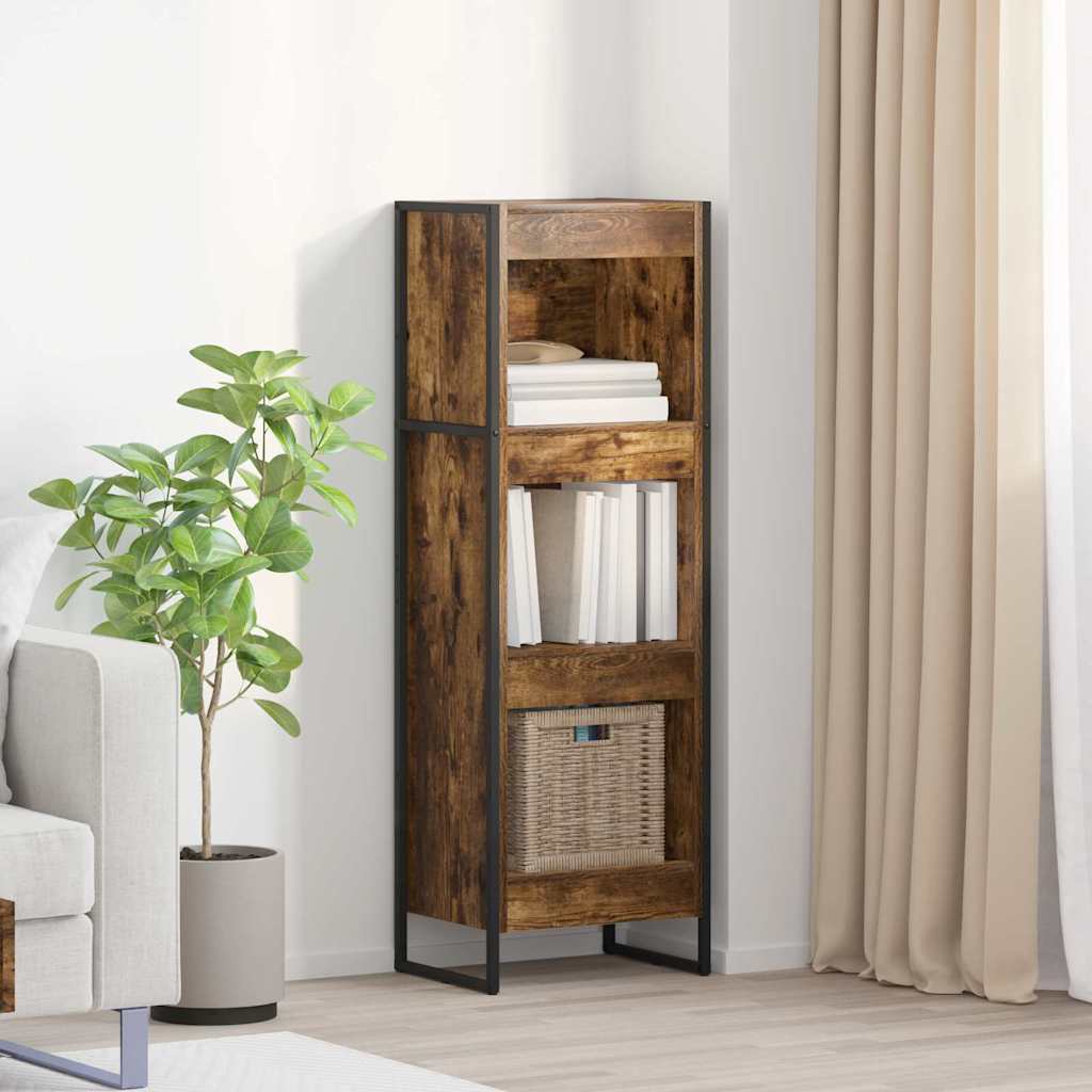 Bücherregal 40 x 30 x 121 cm Holzwerkstoff Raucharbe