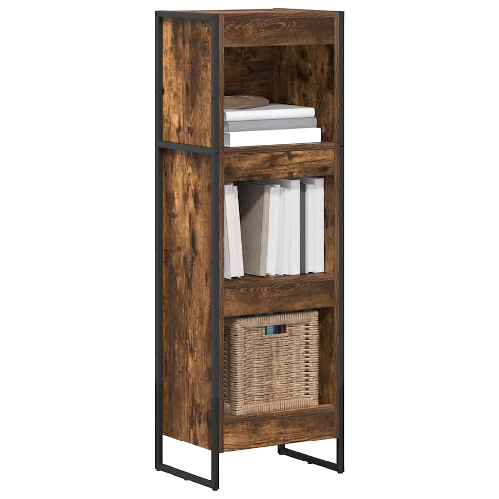 Bücherregal 40 x 30 x 121 cm Holzwerkstoff Raucharbe