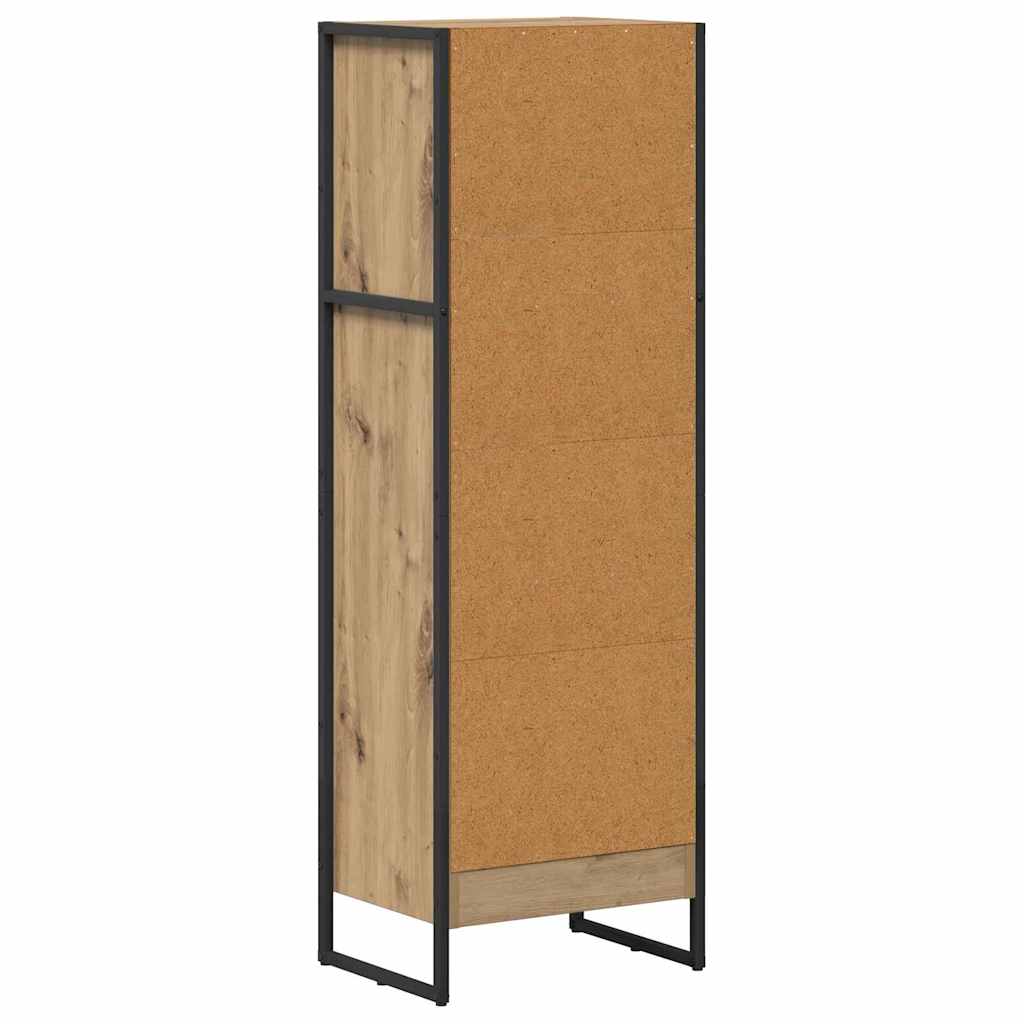 Bücherregal 40 x 30 x 121 cm Holzwerkstoff Kunsthandwerk Eiche