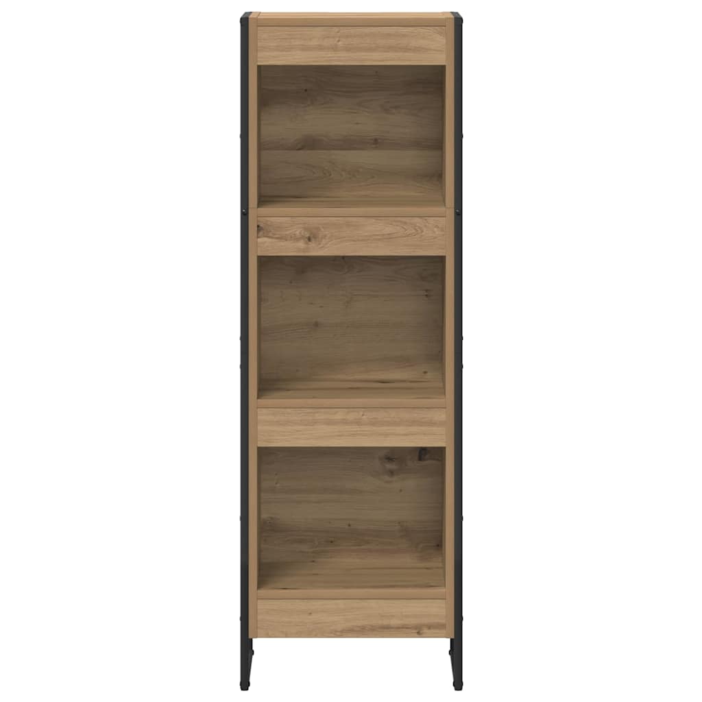 Bücherregal 40 x 30 x 121 cm Holzwerkstoff Kunsthandwerk Eiche