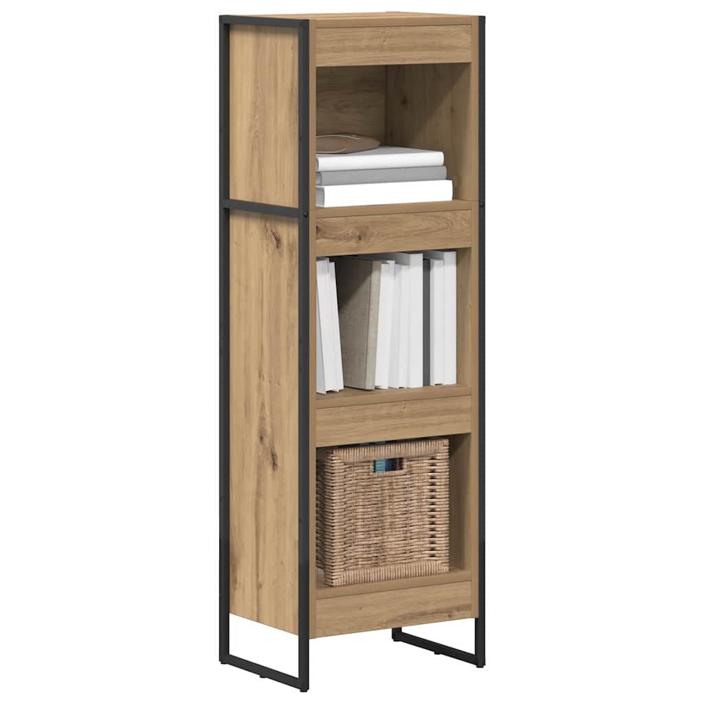 Bücherregal 40 x 30 x 121 cm Holzwerkstoff Kunsthandwerk Eiche