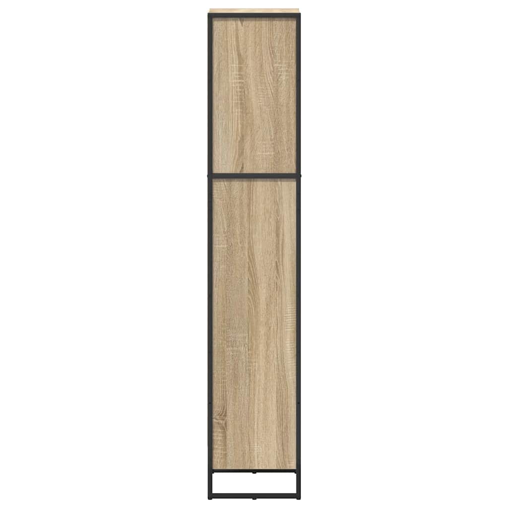 Bücherregal 40 x 30 x 155 cm Holzwerkstoff Sonoma
