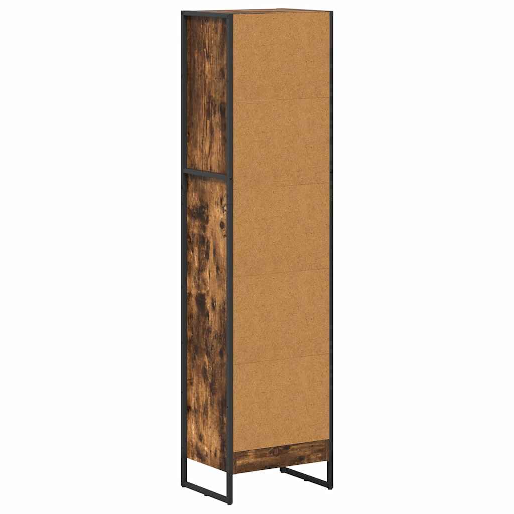 Bücherregal 40 x 30 x 155 cm Holzwerkstoff Raucharbe