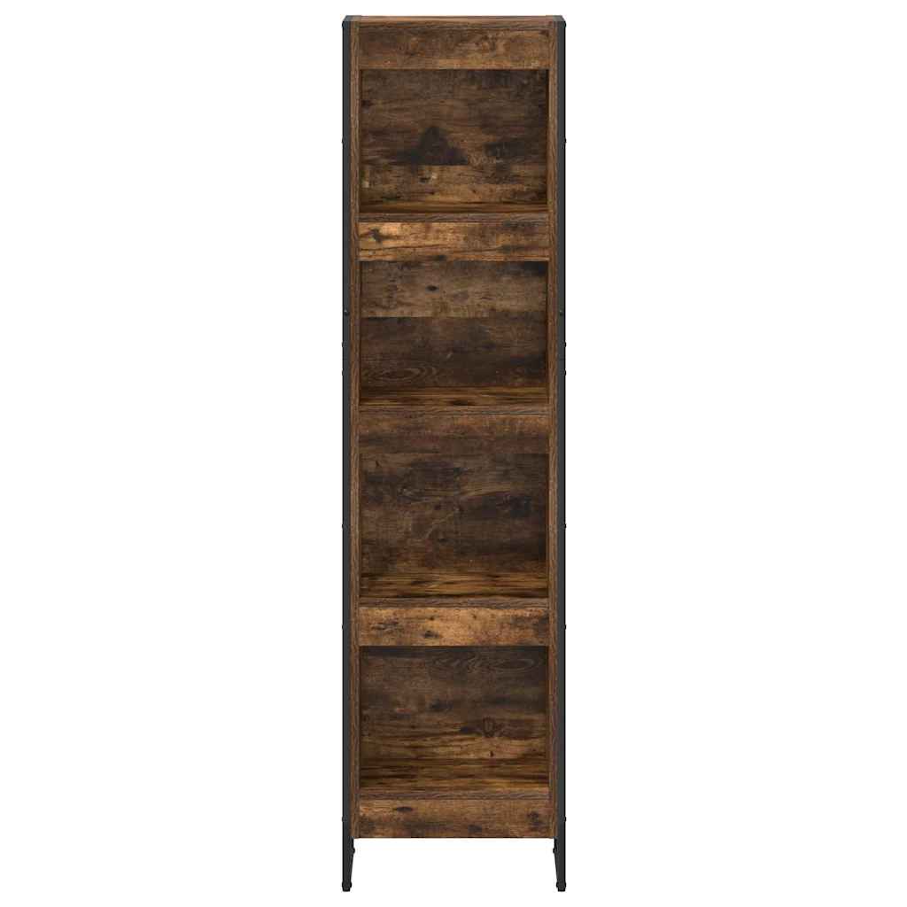 Bücherregal 40 x 30 x 155 cm Holzwerkstoff Raucharbe