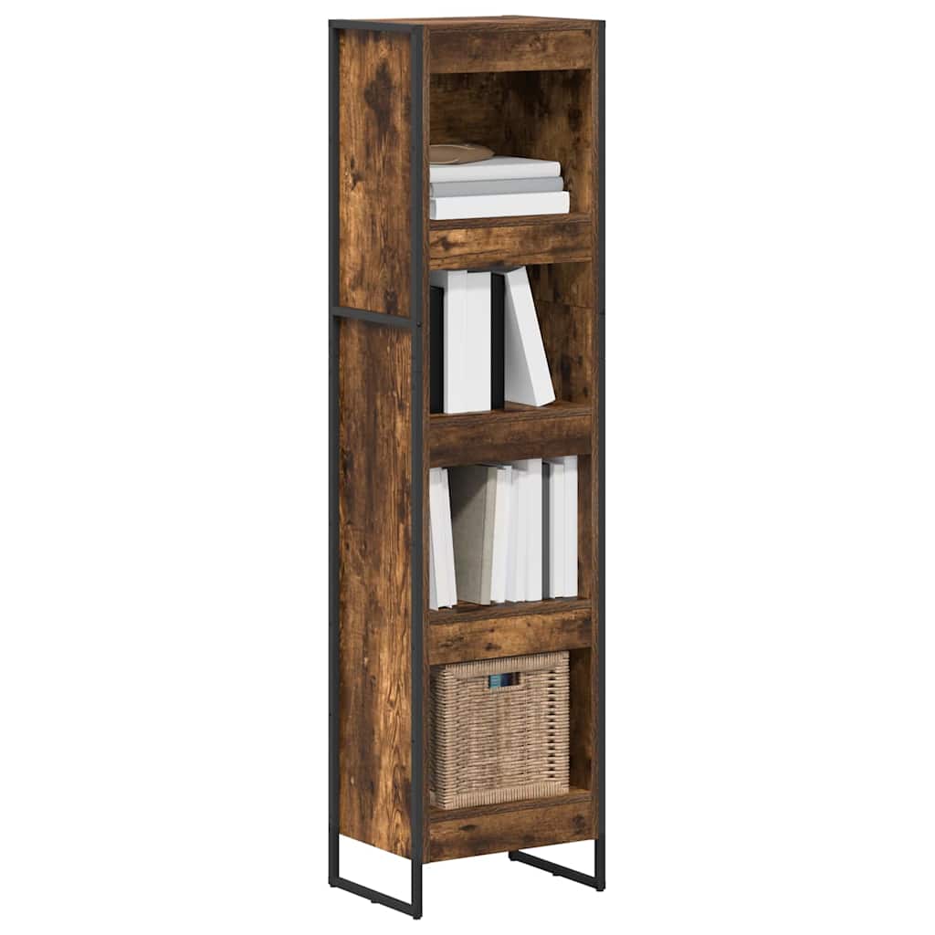 Bücherregal 40 x 30 x 155 cm Holzwerkstoff Raucharbe