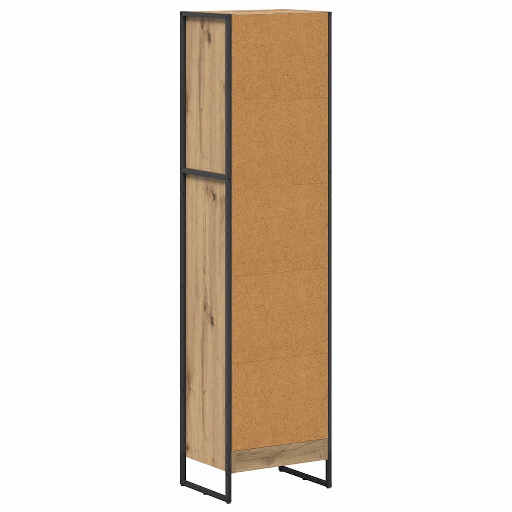 Bücherregal 40 x 30 x 155 cm Holzwerkstoff Kunsthandwerk Eiche