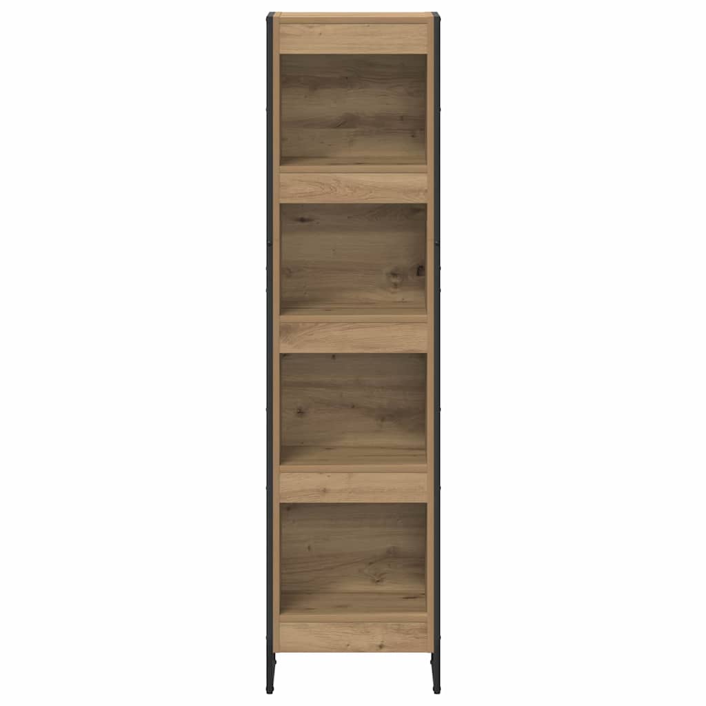 Bücherregal 40 x 30 x 155 cm Holzwerkstoff Kunsthandwerk Eiche