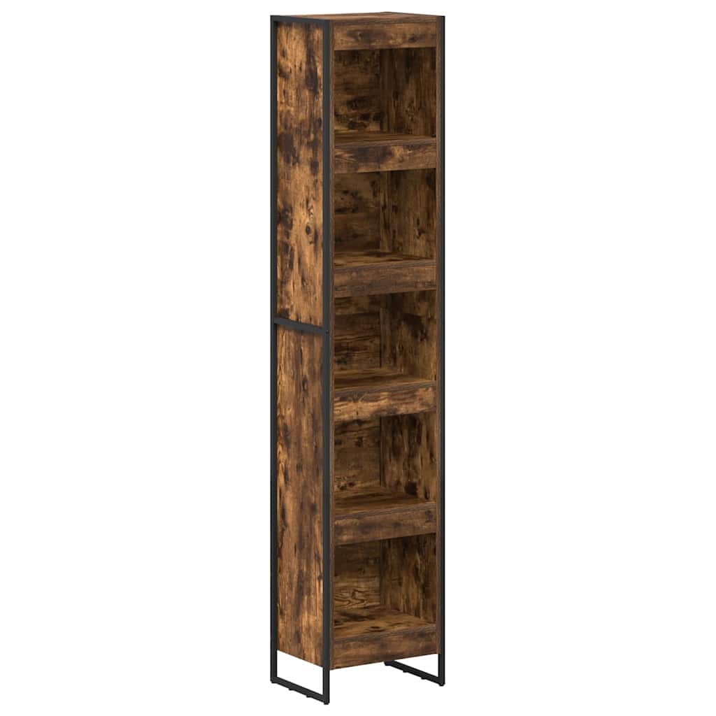 Bücherregal 40 x 30 x 189,5 cm Holzwerkstoff Raucharbe