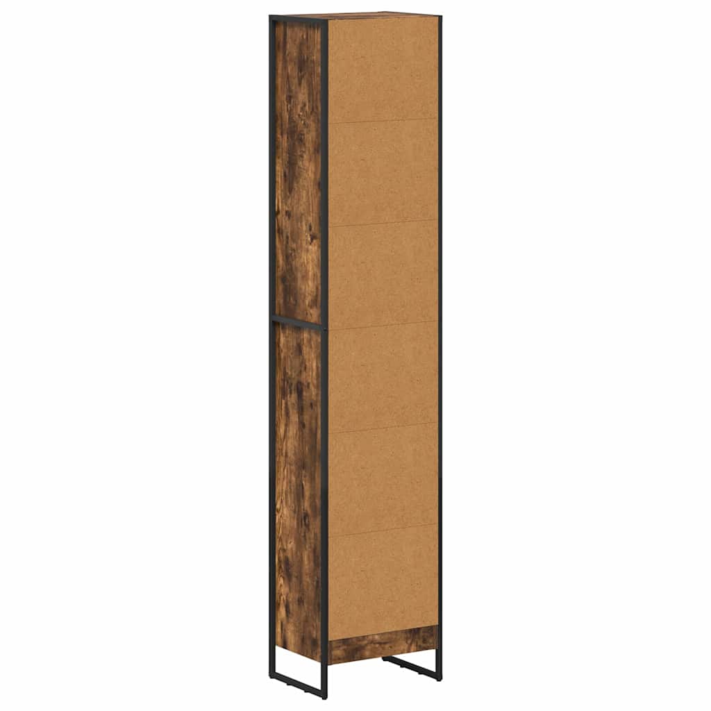 Bücherregal 40 x 30 x 189,5 cm Holzwerkstoff Raucharbe